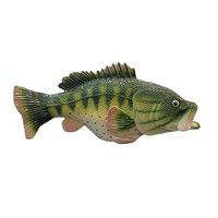 RESIN FISH MONEY BOX 25X7.5X11CM