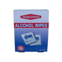 ALCOHOL WIPES (20) UN6