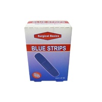 SURGICAL BASICS BLUE STRIPS 50PC UN6