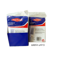 VOMIT BAG 5PK UNIT 5