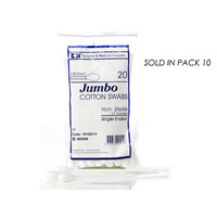 JUMBO COTTON SWABS 20'S