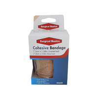 COHESIVE BANDAGE TAN 7.5CM X 1.68M UN6