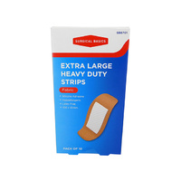 S/BASICS H/DUTY XLGE FABRIC STR PK10 UN6