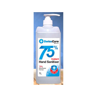 1L HAND SANITISER 75% ALCOHOL CARTON 15
