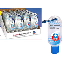 HAND SANITISER 53ML W/CLIP UN24