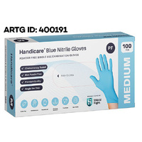 NITRILE GLOVES MEDIUM POWDER AND LATEX FREE
