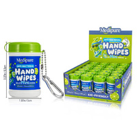 MEDIPURE ANTIBACTERIAL HAND WIPES 20PK UN24