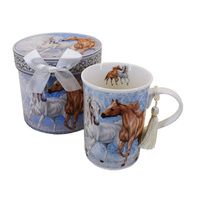 9OZ HORSE MUG W/BOX
