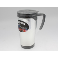 MUG CAR CHROME LOOK SPILL PROOF