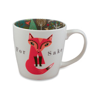 FOR FOX SAKE INSIDE OUT MUG SOLD QTY 2
