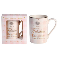MAD DOTS FAB DAUGHTER MUG