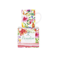 PARADISE FLORAL LARGE CAN MUG