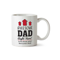 AWESOME DAD MUG 12OZ MUG