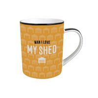 MY SHED MAN I LOVE MUG