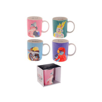 AUST BIRDS MUG 4ASST