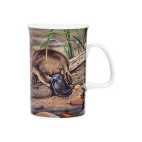 PLATYPUS AND TURTLE CAN MUG