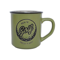 GOLF MANLY MUG SOLD IN QTY2