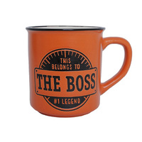BOSS MANLY MUG SOLD QTY2