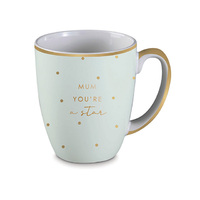 MUM YOURE A STAR BULLET MUG 12OZ