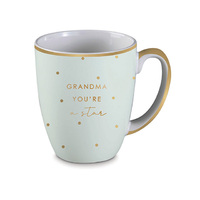 GRANDMA YOURE A STAR BULLET MUG 12OZ