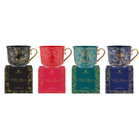 GILDED BLOOMS MUGS 4ASST