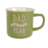 DAD OF THE YEAR RETRO MUG