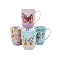 BUTTERFLY BLISS MUG 4ASST