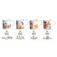 KITTEN ADVENTURES MUG 4ASST