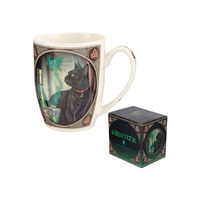 LISA PARKER ABSINTHE CAT PORCELAIN MUG