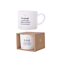 GOLDEN WORDS MUG FRIENDS 8x12x8cm