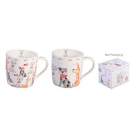 FAITHFUL FRIEND DOG MUG 2ASST