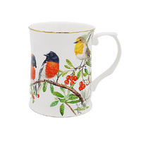 RED BREASTED ROBIN 415CC MUG