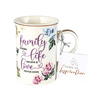 FAMILY INSPIRATION MUG NEW BONE CHINA 360ML
