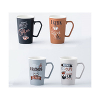 LARGE BIG MUGS S/4