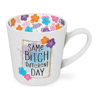 SAME BITCH DIFFERENT MUG 420ML 10CM SOLD QTY2
