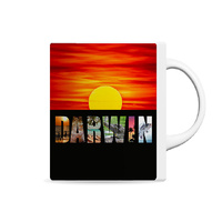 11OZ PORCELAIN MUG WITH DARWIN SUNET