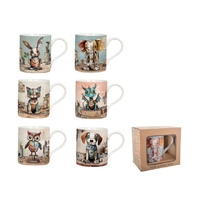 BUG ART SCRAPS MUG 6ASST