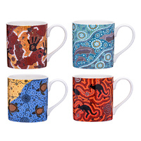 MAARAKOOL ART MUG 4ASST