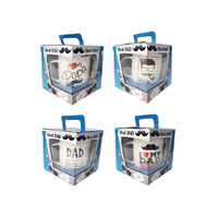 FATHERS DAY CUP GIFT BOX 4ASST