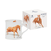 HORSES BY CHARLOTTE CHESTNUG MUG