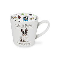 I LOVE MY FRENCH BULLDOG MUG 420ML SOLD QTY2
