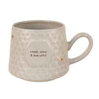 SWEET AND SASSY BEEUTIFUL BEE MUG