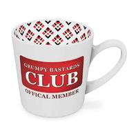 GRUMPY BASTARDS CLUB MUG 420ML QTY 2