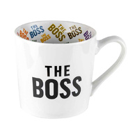 THE BOSS MUG 420ML QTY 2