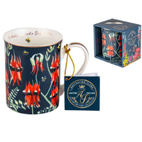 AUSTRALIA FLORA DESERT PEA MUG