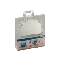 COSMETIC MIRROR 15X13CM 2ASST