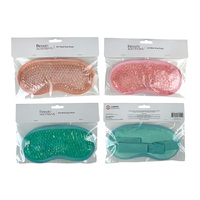 GEL BEAD EYE MASK 4ASST SOLD QTY12