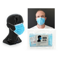 3PLY FACE MASK 5PK SOLD IN QTY 10