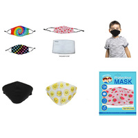 17X9CM CHILDRENS MASK W/FILTER SOLD QTY 12