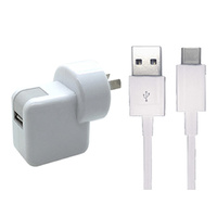 WALL CHRGR 240V W/CBLE USB C